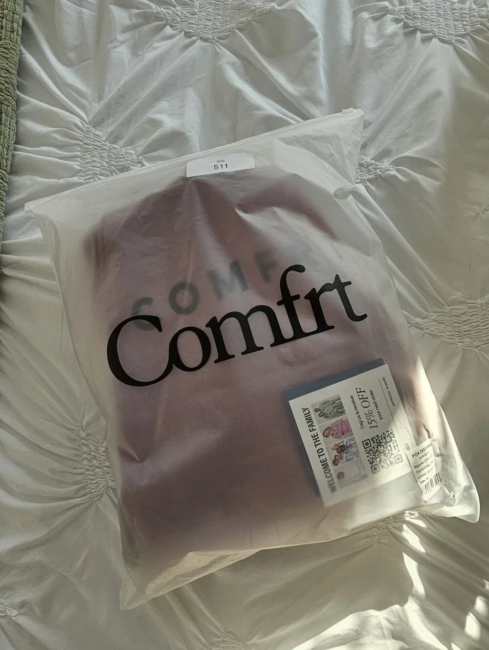 New COMFRT Tranquil Orchid Hoodie - M - Picture 6 of 6